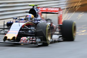 World © Octane Photographic Ltd. Scuderia Toro Rosso STR10 – Carlos Sainz Jnr. Thursday 21st May 2015, F1 Practice 1, Monte Carlo, Monaco. Digital Ref: 1272CB7D2811