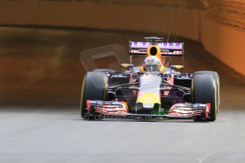 World © Octane Photographic Ltd. Infiniti Red Bull Racing RB11 – Daniel Ricciardo. Thursday 21st May 2015, F1 Practice 1, Monte Carlo, Monaco. Digital Ref: 1272CB7D2823