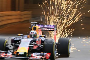 World © Octane Photographic Ltd. Infiniti Red Bull Racing RB11 – Daniel Ricciardo. Thursday 21st May 2015, F1 Practice 1, Monte Carlo, Monaco. Digital Ref: 1272CB7D2827