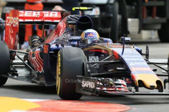 World © Octane Photographic Ltd. Scuderia Toro Rosso STR10 – Carlos Sainz Jnr. Thursday 21st May 2015, F1 Practice 1, Monte Carlo, Monaco. Digital Ref: 1272CB7D2910