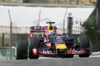 World © Octane Photographic Ltd. Infiniti Red Bull Racing RB11 – Daniel Ricciardo. Thursday 21st May 2015, F1 Practice 1, Monte Carlo, Monaco. Digital Ref: 1272LB1D3279