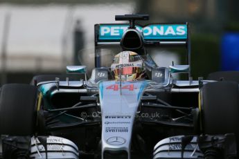 World © Octane Photographic Ltd. Mercedes AMG Petronas F1 W06 Hybrid – Lewis Hamilton. Thursday 21st May 2015, F1 Practice 1, Monte Carlo, Monaco. Digital Ref: 1272LB1D3408