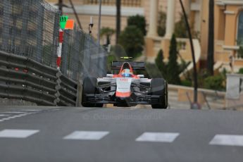 World © Octane Photographic Ltd. Manor Marussia F1 Team MR03 – Roberto Merhi. Thursday 21st May 2015, F1 Practice 1, Monte Carlo, Monaco. Digital Ref: 1272LB1D3551