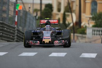 World © Octane Photographic Ltd. Scuderia Toro Rosso STR10 – Carlos Sainz Jnr. Thursday 21st 2015, F1 Practice 1, Monte Carlo, Monaco. Digital Ref: 1272LB1D3637
