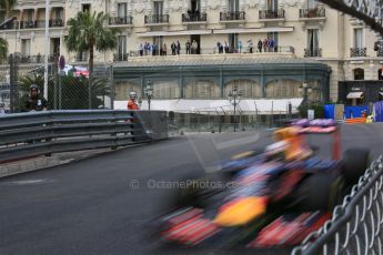World © Octane Photographic Ltd. Infiniti Red Bull Racing RB11 – Daniel Ricciardo. Thursday 21st May 2015, F1 Practice 1, Monte Carlo, Monaco. Digital Ref: 1272LB5D2712