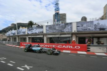 World © Octane Photographic Ltd. Mercedes AMG Petronas F1 W06 Hybrid – Lewis Hamilton. Thursday 21st May 2015, F1 Practice 1, Monte Carlo, Monaco. Digital Ref: 1272LB5D2799