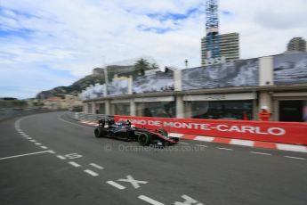 World © Octane Photographic Ltd. McLaren Honda MP4/30 - Jenson Button. Thursday 21st May 2015, F1 Practice 1, Monte Carlo, Monaco. Digital Ref: 1272LB5D2923