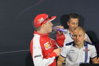 World © Octane Photographic Ltd. Scuderia Ferrari – Kimi Raikkonen. Wednesday 20th May 2015, FIA Drivers’ Press Conference, Monte Carlo, Monaco. Digital Ref: 1271CB1L9270