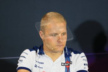 World © Octane Photographic Ltd. Williams Martini Racing – Valtteri Bottas. Wednesday 20th May 2015, FIA Drivers’ Press Conference, Monte Carlo, Monaco. Digital Ref: 1271LB1D3103