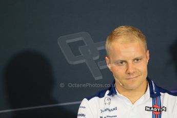 World © Octane Photographic Ltd. Williams Martini Racing – Valtteri Bottas. Wednesday 20th May 2015, FIA Drivers’ Press Conference, Monte Carlo, Monaco. Digital Ref: 1271LB1D3125