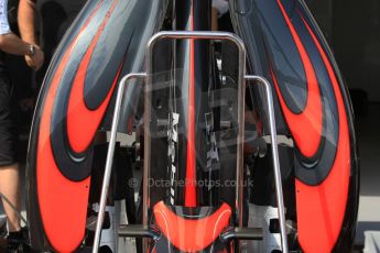 World © Octane Photographic Ltd. McLaren Honda MP4/30. Wednesday 20th May 2015, F1 Pitlane, Monte Carlo, Monaco. Digital Ref: 1270CB1L9103