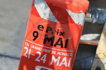 World © Octane Photographic Ltd. Wednesday 20th May 2015, F1 Track walk, Monte Carlo, Monaco, ePrix and F1 safety barriers. Digital Ref: 1270CB1L9156