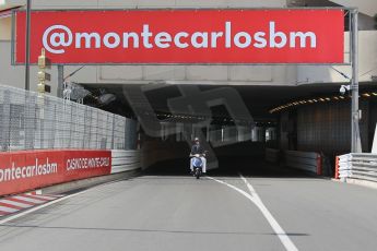 World © Octane Photographic Ltd. Wednesday 20th May 2015, F1 Track walk, Monte Carlo, Monaco. Digital Ref: 1270CB1L9162