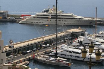 World © Octane Photographic Ltd. Wednesday 20th May 2015, F1 Track walk, Monte Carlo, Monaco. Digital Ref: 1270CB1L9191