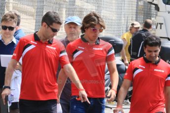 World © Octane Photographic Ltd. Manor Marussia F1 Team MR03 – Roberto Merhi. Wednesday 20th May 2015, F1 Track walk, Monte Carlo, Monaco. Digital Ref: 1270CB7D2522