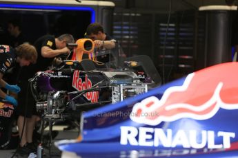 World © Octane Photographic Ltd. Infiniti Red Bull Racing RB11. Wednesday 20th May 2015, F1 Pitlane, Monte Carlo, Monaco. Digital Ref:  1270LB5D2423