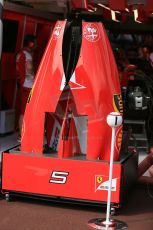 World © Octane Photographic Ltd. Scuderia Ferrari SF15-T. Wednesday 20th May 2015, F1 Pitlane, Monte Carlo, Monaco. Digital Ref: 1270LB5D2433