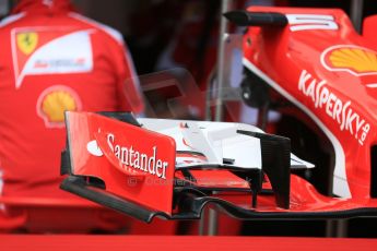 World © Octane Photographic Ltd. Scuderia Ferrari SF15-T. Wednesday 20th May 2015, F1 Pitlane, Monte Carlo, Monaco. Digital Ref: 1270LB5D2440