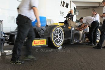 World © Octane Photographic Ltd. Friday 22nd May 2015. GP2/Pirelli 18inch tyre demonstration with Martin Brundle – Monaco, Monte-Carlo. Digital Ref. : 1279CB1L0325