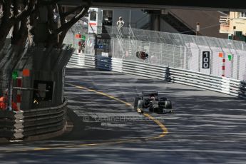 World © Octane Photographic Ltd. Friday 22nd May 2015. GP2/Pirelli 18inch tyre demonstration with Martin Brundle – Monaco, Monte-Carlo. Digital Ref. : 1279LB1D4719