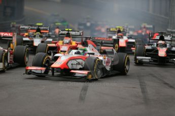 World © Octane Photographic Ltd. Saturday 23rd May 2015. MP Motorsport – Sergio Canamasas. GP2 Race 2 – Monaco, Monte-Carlo. Digital Ref. : 1283CB1D7554