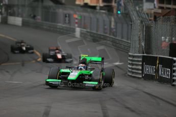 World © Octane Photographic Ltd. Saturday 23rd May 2015. Status Grand Prix – Richie Stanaway. GP2 Race 2 – Monaco, Monte-Carlo. Digital Ref. : 1283CB1D7696