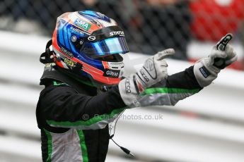 World © Octane Photographic Ltd. Saturday 23rd May 2015. Status Grand Prix – Richie Stanaway. GP2 Race 2 – Monaco, Monte-Carlo. Digital Ref. : 1283CB1D7757