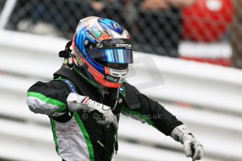 World © Octane Photographic Ltd. Saturday 23rd May 2015. Status Grand Prix – Richie Stanaway. GP2 Race 2 – Monaco, Monte-Carlo. Digital Ref. : 1283CB1D7765