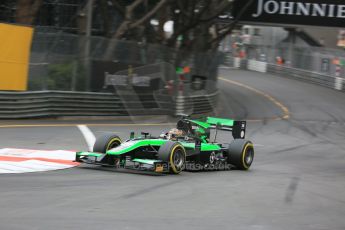World © Octane Photographic Ltd. Saturday 23rd May 2015. Status Grand Prix – Marlon Stockinger. GP2 Race 2 – Monaco, Monte-Carlo. Digital Ref. : 1283CB5D4146