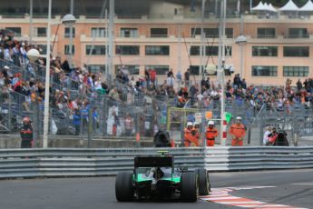 World © Octane Photographic Ltd. Saturday 23rd May 2015. Status Grand Prix – Richie Stanaway. GP2 Race 2 – Monaco, Monte-Carlo. Digital Ref. : 1283CB7D6129