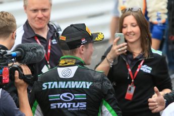 World © Octane Photographic Ltd. Saturday 23rd May 2015. Status Grand Prix – Richie Stanaway. GP2 Race 2 – Monaco, Monte-Carlo. Digital Ref. : 1283CB7D6498
