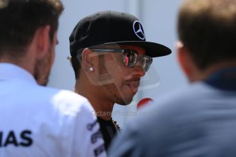 World © Octane Photographic Ltd. FIA Drivers’ Press Conference video call. Thursday 4th June 2015, F1 Canadian GP, Circuit Gilles Villeneuve, Montreal, Canada. Mercedes AMG Petronas – Lewis Hamilton. Digital Ref: 1289CB7D8457