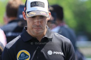 World © Octane Photographic Ltd. FIA Drivers’ Press Conference video call. Thursday 4th June 2015, F1 Canadian GP, Circuit Gilles Villeneuve, Montreal, Canada. Lotus F1 Team – Pastor Maldonado. Digital Ref: 1289CB7D8483