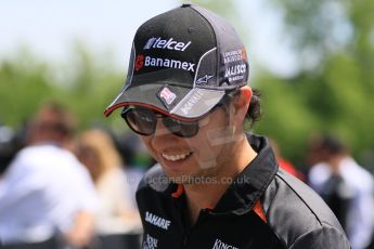 World © Octane Photographic Ltd. FIA Drivers’ Press Conference video call. Thursday 4th June 2015, F1 Canadian GP, Circuit Gilles Villeneuve, Montreal, Canada. Sahara Force India – Sergio Perez. Digital Ref: 1289CB7D8542
