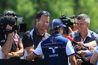 World © Octane Photographic Ltd. FIA Drivers’ Press Conference video call. Thursday 4th June 2015, F1 Canadian GP, Circuit Gilles Villeneuve, Montreal, Canada. Williams Martini Racing – Felipe Massa. Digital Ref: 1289CB7D8557