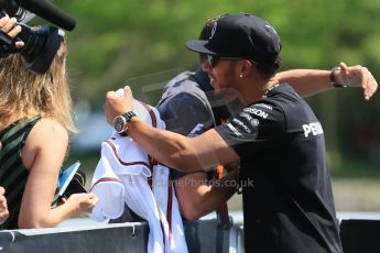 World © Octane Photographic Ltd. FIA Drivers’ Press Conference video call. Thursday 4th June 2015, F1 Canadian GP, Circuit Gilles Villeneuve, Montreal, Canada. Mercedes AMG Petronas – Lewis Hamilton. Digital Ref: