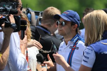 World © Octane Photographic Ltd. FIA Drivers’ Press Conference video call. Thursday 4th June 2015, F1 Canadian GP, Circuit Gilles Villeneuve, Montreal, Canada. Williams Martini Racing – Felipe Massa. Digital Ref: 1289CB7D8632