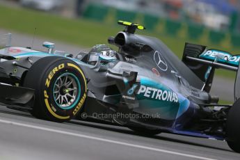 World © Octane Photographic Ltd. Mercedes AMG Petronas F1 W06 Hybrid – Nico Rosberg. Friday 5th June 2015, F1Practice 1, Circuit Gilles Villeneuve, Montreal, Canada. Digital Ref: 1291LB1D9085