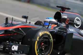 World © Octane Photographic Ltd. McLaren Honda MP4/30 – Fernando Alonso. Friday 5th June 2015, F1 Canadian GP Practice 1, Circuit Gilles Villeneuve, Montreal, Canada. Digital Ref: 1291LB1D9385