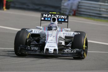 World © Octane Photographic Ltd. Williams Martini Racing FW37 – Valtteri Bottas. Friday 5th June 2015, F1 Canadian GP Practice 1, Circuit Gilles Villeneuve, Montreal, Canada. Digital Ref: 1291LB1D9421
