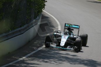 World © Octane Photographic Ltd. Mercedes AMG Petronas F1 W06 Hybrid – Nico Rosberg. Friday 5th June 2015, F1 Practice 1, Circuit Gilles Villeneuve, Montreal, Canada. Digital Ref: 1291LB1D9605