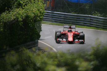 World © Octane Photographic Ltd. Scuderia Ferrari SF15-T– Kimi Raikkonen. Friday 5th June 2015, F1 Canadian GP Practice 1, Circuit Gilles Villeneuve, Montreal, Canada. Digital Ref: 1291LB1D9688