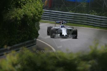World © Octane Photographic Ltd. Williams Martini Racing FW37 – Felipe Massa. Friday 5th June 2015, F1 Canadian GP Practice 1, Circuit Gilles Villeneuve, Montreal, Canada. Digital Ref: 1291LB1D9722