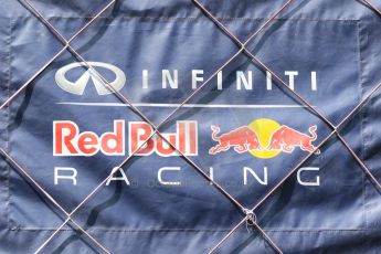 World © Octane Photographic Ltd. Infiniti Red Bull Racing shipping crates. Friday 5th June 2015, F1 Canadian GP Practice 1, Circuit Gilles Villeneuve, Montreal, Canada. Digital Ref: 1291LB7D8709