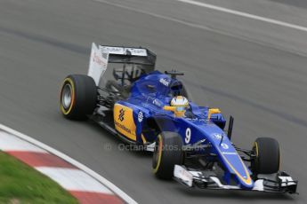 World © Octane Photographic Ltd. Sauber F1 Team C34-Ferrari – Marcus Ericsson. Friday 5th June 2015, F1 Canadian GP Practice 2, Circuit Gilles Villeneuve, Montreal, Canada. Digital Ref: 1292LB1D0055
