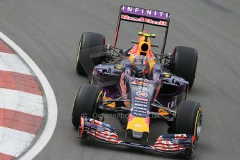 World © Octane Photographic Ltd. Infiniti Red Bull Racing RB11 – Daniil Kvyat. Friday 5th June 2015, F1 Canadian GP Practice 2, Circuit Gilles Villeneuve, Montreal, Canada. Digital Ref: 1292LB1D9814