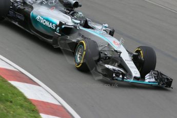World © Octane Photographic Ltd. Mercedes AMG Petronas F1 W06 Hybrid – Nico Rosberg. Friday 5th June 2015, F1 Practice 2, Circuit Gilles Villeneuve, Montreal, Canada. Digital Ref: 1292LB1D9948