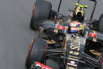 World © Octane Photographic Ltd. Lotus F1 Team E23 Hybrid – Pastor Maldonado. Friday 5th June 2015, F1 Canadian GP Practice 2, Circuit Gilles Villeneuve, Montreal, Canada. Digital Ref: 1292LB7D0110