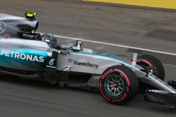 World © Octane Photographic Ltd. Mercedes AMG Petronas F1 W06 Hybrid – Nico Rosberg. Friday 5th June 2015, F1 Practice 2, Circuit Gilles Villeneuve, Montreal, Canada. Digital Ref: 1292LB7D0122