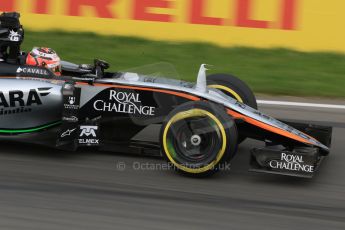 World © Octane Photographic Ltd. Sahara Force India VJM08 – Nico Hulkenberg. Friday 5th June 2015, F1 Canadian GP Practice 2, Circuit Gilles Villeneuve, Montreal, Canada. Digital Ref: 1292LB7D0224